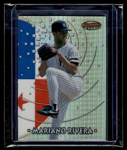 1997 Bowman's Best International Refractor #BBI9 Mariano Rivera Yankees HOF - Picture 1 of 2