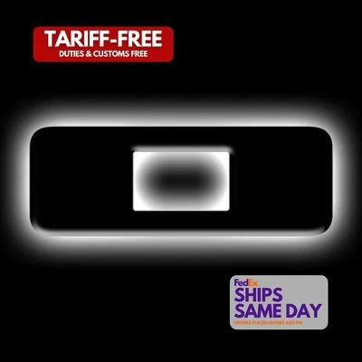 Oracle Lighting 3141-O-001, One Black Plastic Illuminated Led Letter-O Performan - Imagem 1 de 4