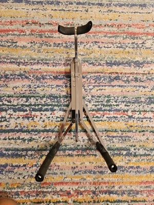 Hamilton Stands The Original Colgante Soporte de Guitarra - Cromo - Altura Ajustable Foto 1 de 4