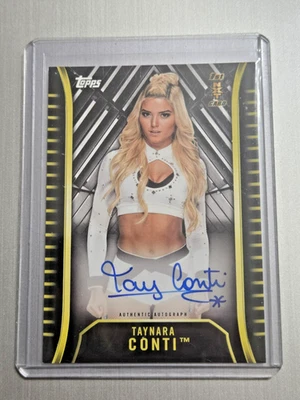 TAYNARA CONTI 2018 Topps WWE NXT Autographs 1st NXT Card - Image 1 of 2