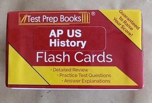 AP US History Flash Cards 2023 Test Prep Flashcards For on the Go VG Condition - Picture 1 of 5
