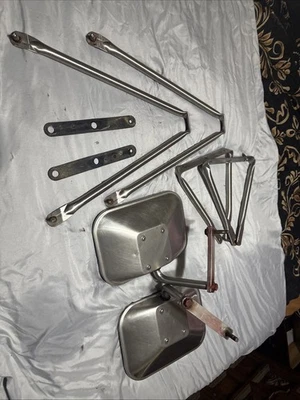 Espejos retrovisores de remolque Ford Truck Bronco 1980-91 cámper de 3 pernos 1980-1991 Foto 1 de 4