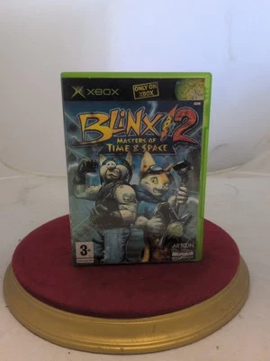 Blinx 2 Masters Of Time And Space-X-box COMPLETE Front Cover Marked Heavily T049 - Image 1 of 4