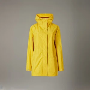 M&S Stormwear Hooded Coat Raincoat Lightweight Jacket UK 14 yellow - Picture 1 of 13