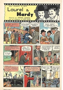 BD DEUX AMUSEURS DE GENIE LAUREL & HARDY RC 4 Pages :  de 1960 - Picture 1 of 4