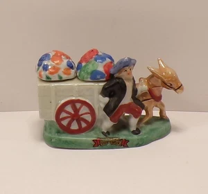 Shaker sale e pepe carrello fiori, alture mare, cappello tricorne, raro vintage - Foto 1 di 10