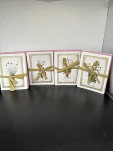Vintage Herbs Blank Cards With Envelopes Set Of 18 Sage Lavender Sorrel Chives - Picture 1 of 10