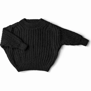 Guomi Bio Baumwolle Baby Grobstrick Pullover / Gr. 0-6M Neu mit Etikett - Bild 1 von 3