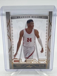 Hoja Trinity Clear Brandon Miller SSP 2023/10 oro C-3 - Imagen 1 de 6