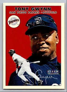 2000 FLEER TRADITION TONY GWYNN SAN DIEGO PADRES #346 - Picture 1 of 2