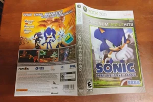 Sonic the Hedgehog (PH) (Microsoft Xbox 360, 2006) nur Cover Art - Bild 1 von 1