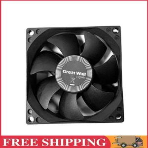 Silent Fan for Computer Cases Chassis Cooling Fan Hydraulic Bearing (8cm) - Bild 1 von 8