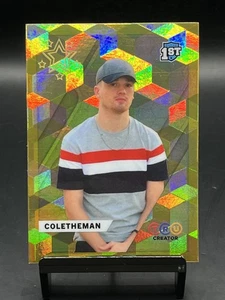 2021 TRU Creator Creators Collection COLETHEMAN #14 Gold 1/1 1st - Picture 1 of 2