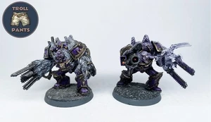Warhammer 40k - Emperor's Children - Chaos Space Marines - 2 Obliterators Metal - Picture 1 of 6
