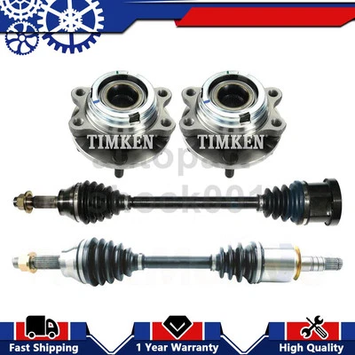 Cojinete de rueda de junta de eje CV delantero para Infiniti M35 2008 2007 2006 Foto 1 de 4