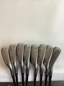 TaylorMade Burner Plus Iron Set 4-PW, AW, SW M-Flex Senior Graphite +1” (no 7) - Picture 1 of 11
