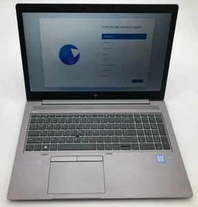 HP ZBook 15u G5 i7-8550U 16 GB 128 GB SSD 15,5" FHD Win 11 Pro WX3100 - Foto 1 di 4