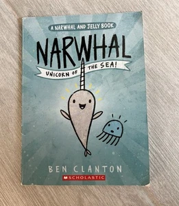 Narwhal: Unicorn of the Sea (A Narwhal and Jelly Book #1) - VERY GOOD - Picture 1 of 4