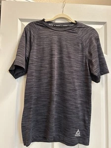T-shirt uomo Reebok taglia small manica corta grigia S - Foto 1 di 5