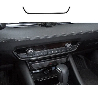Cubierta de marco de aire acondicionado interior de titanio negro para Mazda 6 Atenza 2018-2021 Foto 1 de 4