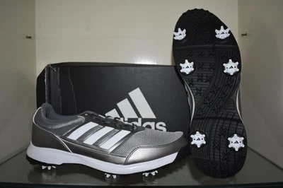 Zapatos de golf Adidas Tech Response 2.0 para hombre EE9123 gris/plateado nuevos en caja Foto 1 de 3