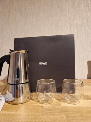 GEFU Espressokocher Emilio Edelstahl Brax feel good 2 Gläser - Bild 1 von 4