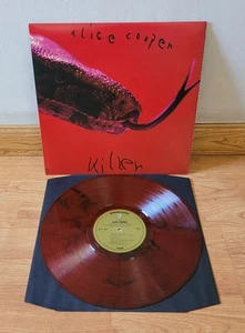 Alice Cooper- Killer lp RED & BLACK SWIRL wax 2018 - Picture 1 of 2
