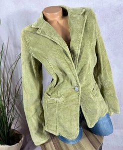 Melly Co CORD BLAZER JACKE Stretch Pailletten Verzierung M 36 38 - Bild 1 von 5