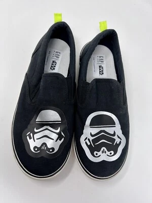 Zapatos sin cordones Gap Kids Star Wars Darth Vader niños talla 4 Foto 1 de 4