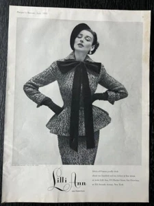 50's Lilli Ann Fashion Ad - Dorian Leigh 1952 - Picture 1 of 1