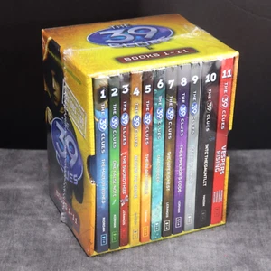 The 39 CLUES Boxed Set Books 1-11 + 66 Digital Cards ISBN 978-054542 NEW SEALED! - Bild 1 von 5