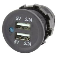 SCOSCHE DCLS242 DoubleUp Dual 12V Adapter with Dual 12W USB Charger SCOSCHE DCLS242 DoubleUp Dual 12V Adapter with Dual 12W USB Charger