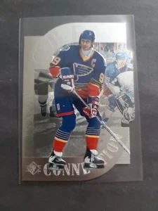 95-96 Sp Wayne Gretzky Great Connection Die Cut Insert Sp #gc1 Blues Oilers - Picture 1 of 2