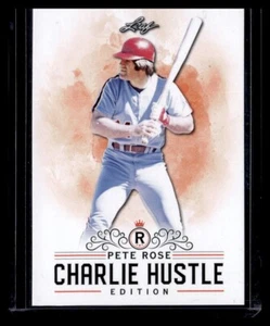 2020 Leaf Charlie Hustle Edition Pete Rose #07 - Picture 1 of 2