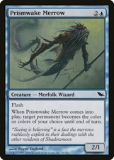 Magic MTG Tradingcard Shadowmoor 2008 Prismwake Merrow 46/301