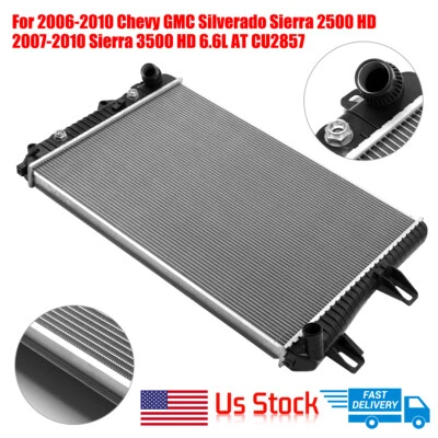 Radiator For 06-10 Chevrolet Silverado 2500/3500 HD GMC Sierra 2500/3500 HD 6.6L Foto 1 de 4