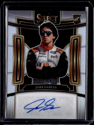 2024 Select Racing Jake Garcia Auto Rookie Signatures Silver Prizm S-JGC! - Image 1 of 2
