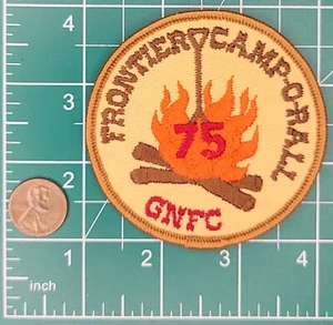 BSA Greater Niagra Frontier Council, New York 1975 Frontier Camp-O-Rall - Foto 1 di 1