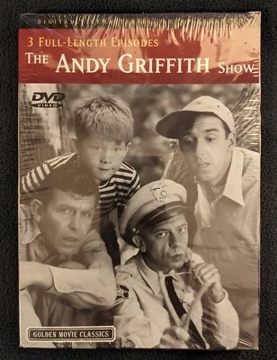 The Andy Griffith Show - 3 Full Length Episodes (DVD) NEW, SEALED!!! - Image 1 of 2