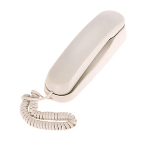 TC-990 Portable Landline Telephone Corded Push Button Desk Wall Mountable Q8E1 - Zdjęcie 1 z 9