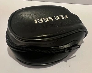 Vintage Ferarri Foldable Sunglasses Case Black Zip Pouch - Picture 1 of 3