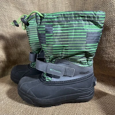 Columbia Unisex Powderbug Bota de Nieve Aislada Cálida Invierno Niños Talla 1 Foto 1 de 4