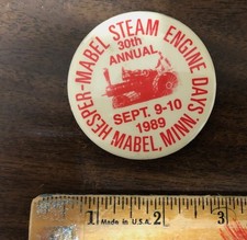 New listing
Vintage Old Hesper Mabel Steam Engine Railroad Train 30th Annual Pin Pinback 89