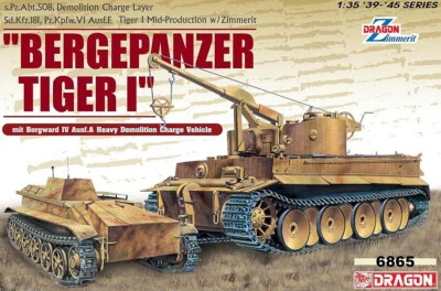 Dragon 1:3 5 6865: Veicolo Corazzato Recupero Tiger I - Immagine 1 di 3