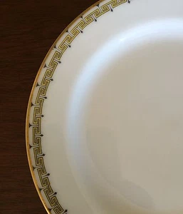 Haviland & Co. Limoges Albany Schleiger 107A Greek Key Brotteller - Bild 1 von 4