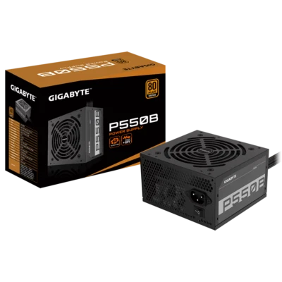 Gigabyte P550B 550W ATX Netzteil, 80+ Bronze, 120 mm Lüfter - Bild 1 von 4