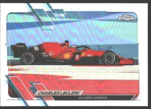 CHARLES LECLERC 2021 TOPPS CHROME FORMULA 1 REFRACTOR #106 FERRARI - Picture 1 of 2