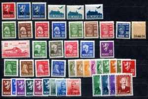 NORWEGEN 1927 133-135 136I,II etc ** POSTFRISCH TADELLOS gute WERTE (H7073 - Bild 1 von 3