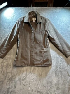 Worthington Rain Coat Liner Belted Jacket Beige Sz PM - Picture 1 of 6