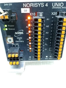 Noris 9460007 Sw.Rev 1.6.2 Rev C Norisys 4 Universal In/Out 4AI4AO Verlängerungseinheit - Bild 1 von 11